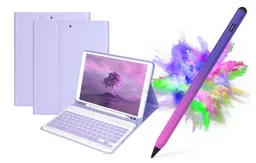 Funda Con Teclado Para Ipad Air11 (2025/2024) Air5/air4 10.9 Lila