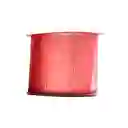 3 Cintas Navidad Decorativas Rojo 6,3 Cm X 2,7 Mts