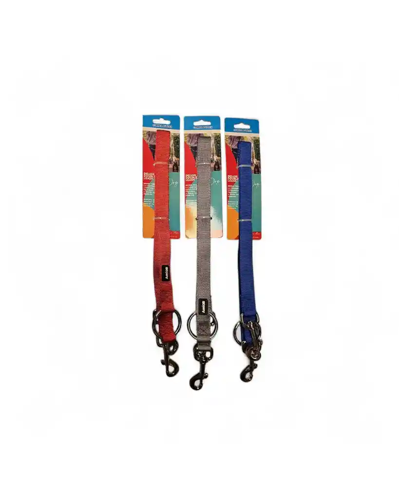 Buen Amigo - Extension De Correa Para 2 Perros ( 2cm - Largo 60cm ) 75596