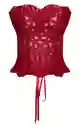 Corset Top Burdeo Floral M