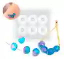 6 Moldes De Silicona Cuentas Para Pulseras Aros Resina Epoxy