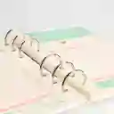 20 Anillas Encuadernación 3 Ganchos Plata 2.2 X 1.5 Cm