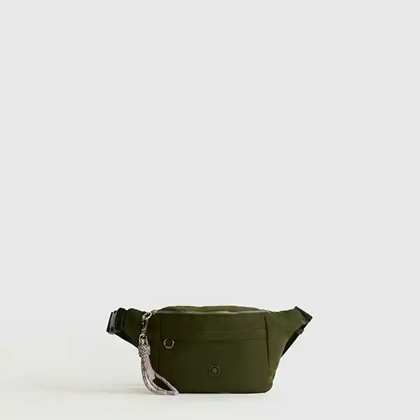 Banano Nylon Llavero Verde