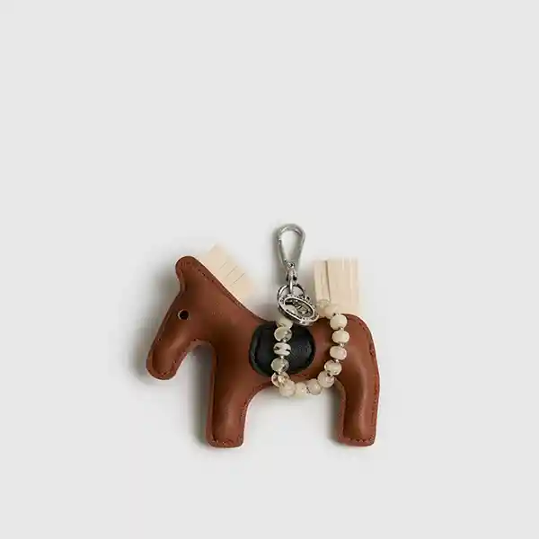 Llavero Craft Charm Caballo Plateado