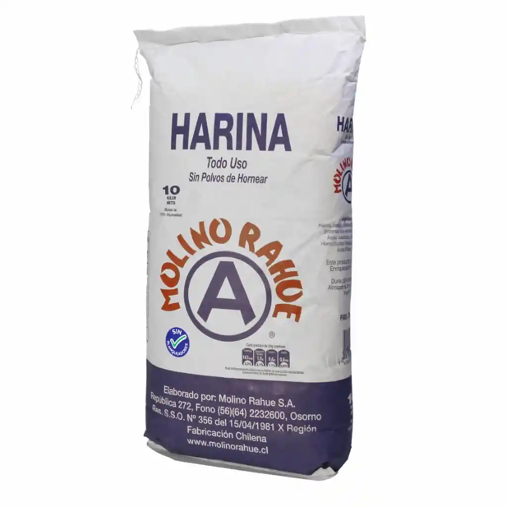 Rahue Harina. 10 Kg.