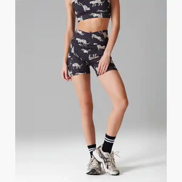 Short Deportivo Active Tigres Xs Negro