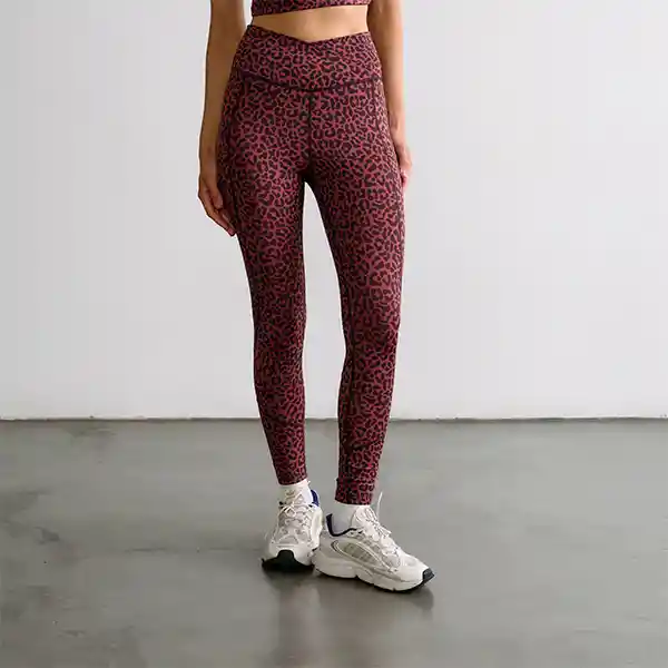 Calza Deportiva Active Cruzada Xl Rosado