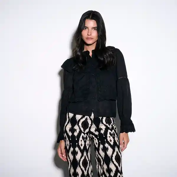 Blusa Solsticio Amsterdam M Negro