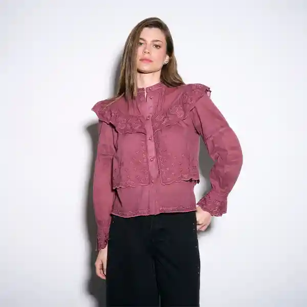 Blusa Solsticio Amsterdam Xs Rosado