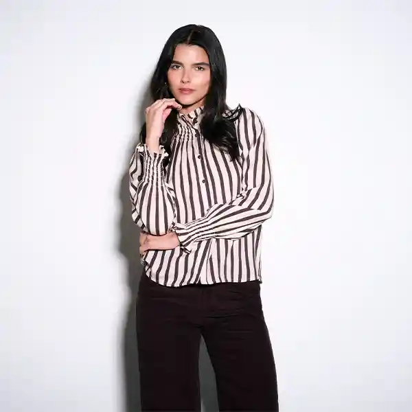 Blusa Solsticio Róterdam M Blanco