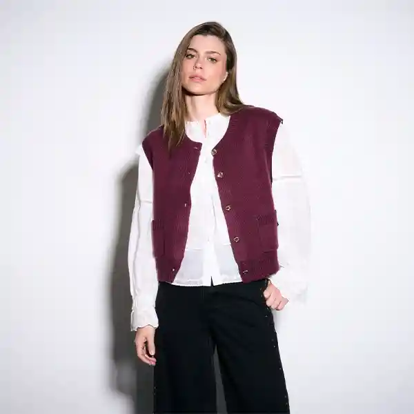 Chaleco Solsticio Estocolmo M Morado