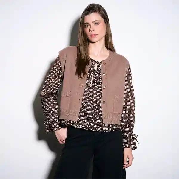 Chaleco Solsticio Estocolmo Xs Beige