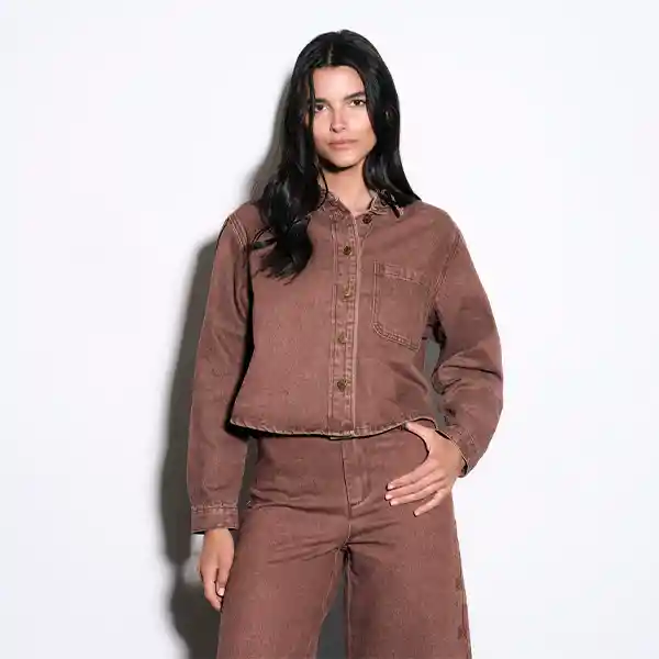 Chaqueta Solsticio Denim Oslo Xl Café