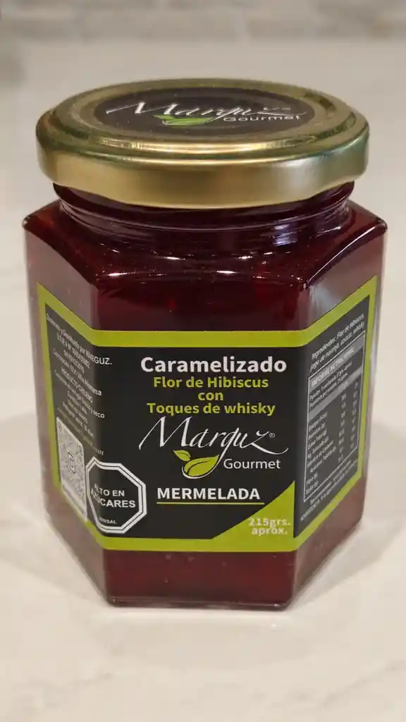 Mermelada Flor De Hibiscus Con Wisky