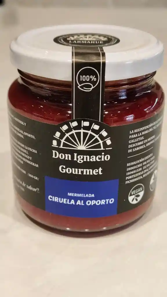 Ciruela Al Oporto Sin Azucar Don Ignacio