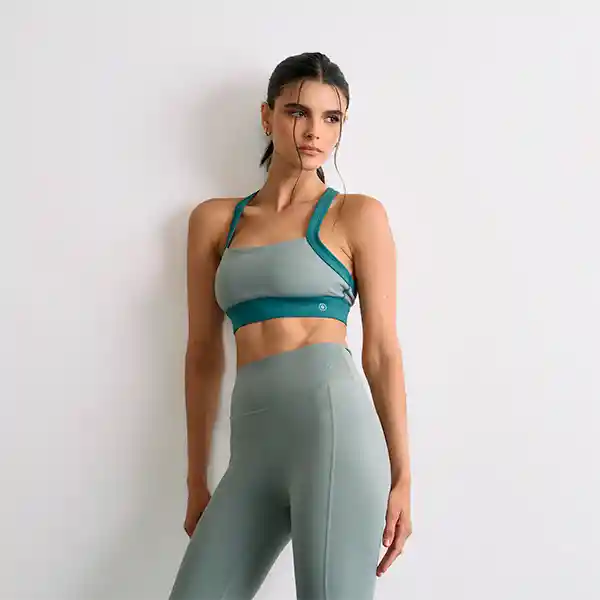 Peto Deportivo Active Bicolor M Verde
