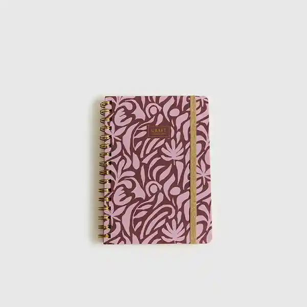 Cuaderno Back To School Mediano Líneas Lila