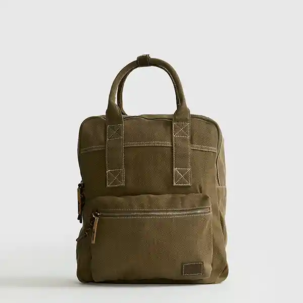 Mochila Notebook Canvas Café