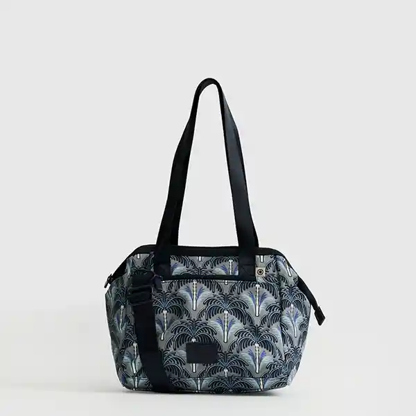 Lonchera Back To School Nylon Print Verde