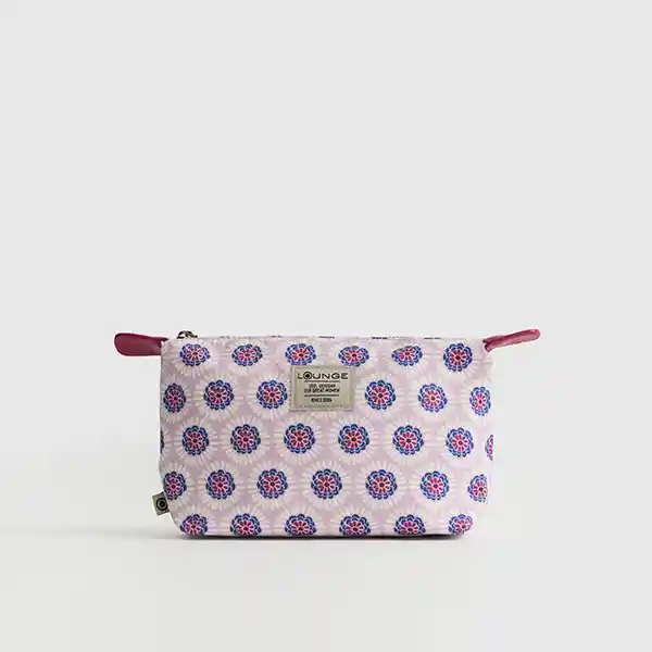 Estuche Back To School Canvas Resistente Lila