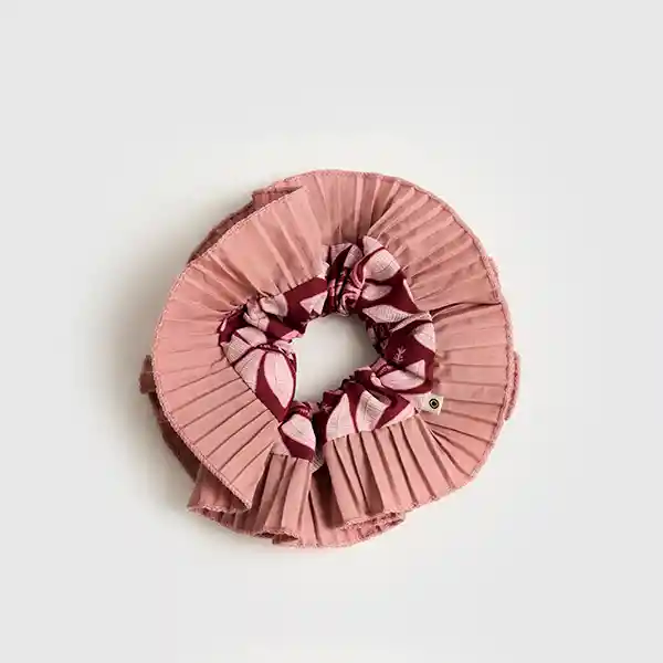 Collet Woman Vuelos Plisados Print Blanco