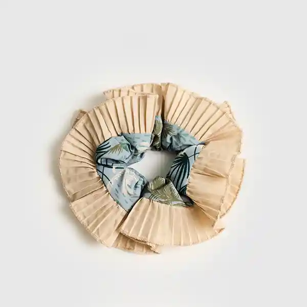 Collet Woman Vuelos Plisados Print Verde