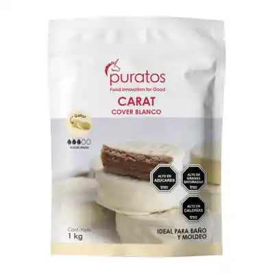 Carat Cover Blanco 1kg Puratos