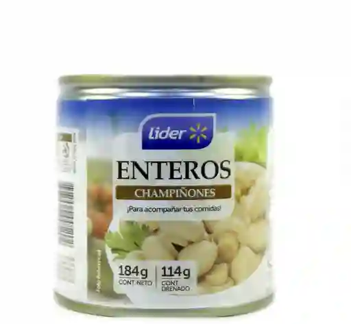 Champiñón Entero Para Acompañar Comidas Líder