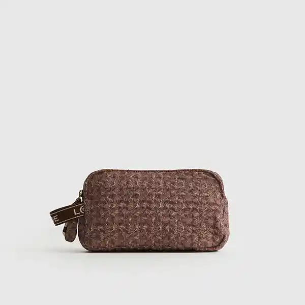 Estuche Boho Canvas Print Café