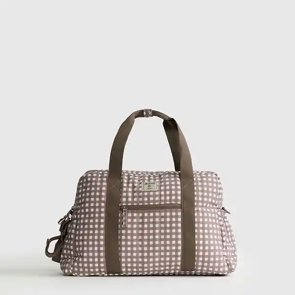 Bolso Maternal Print Café