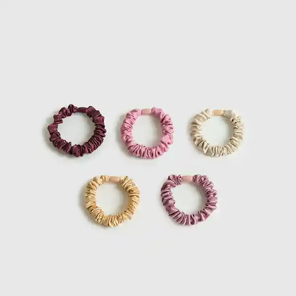 Set Collets Woman Resina Rosado