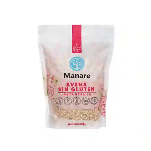 Manare Avena Instantánea Sin Gluten