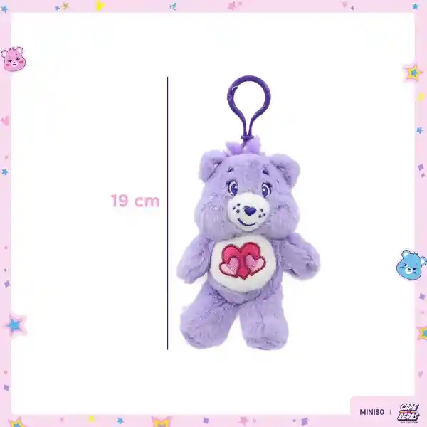 Llavero Care Bears Lila Miniso