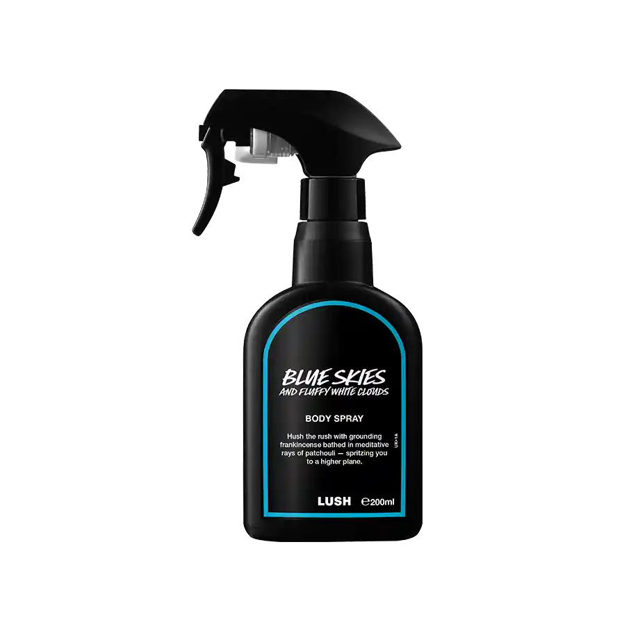 Blue Skies And Fluffy White Clouds Body Spray 200ml