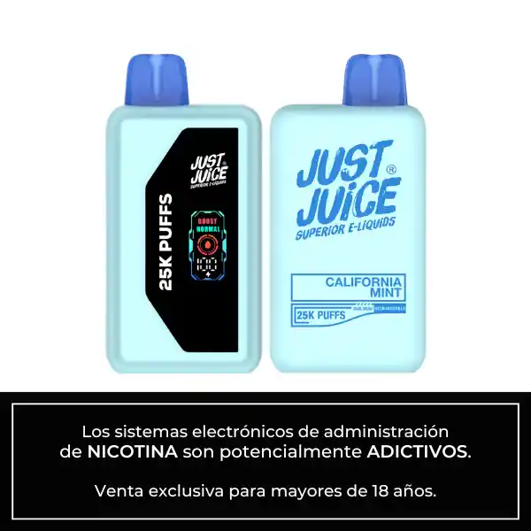 Just Juice California Mint - 25.000 Puffs