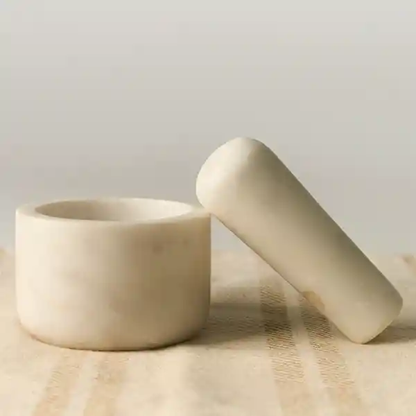 Mortero Mármol Blanco