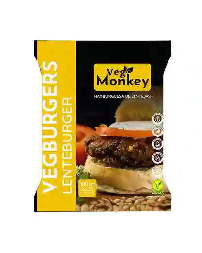 VegMonkey Hamburguesa Lentejas