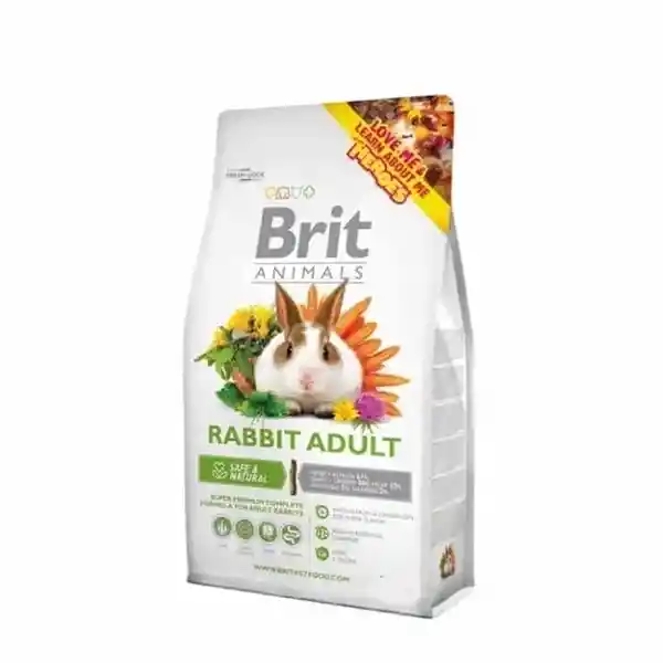 Brit Alimento Para Conejo Animals Adult Complete
