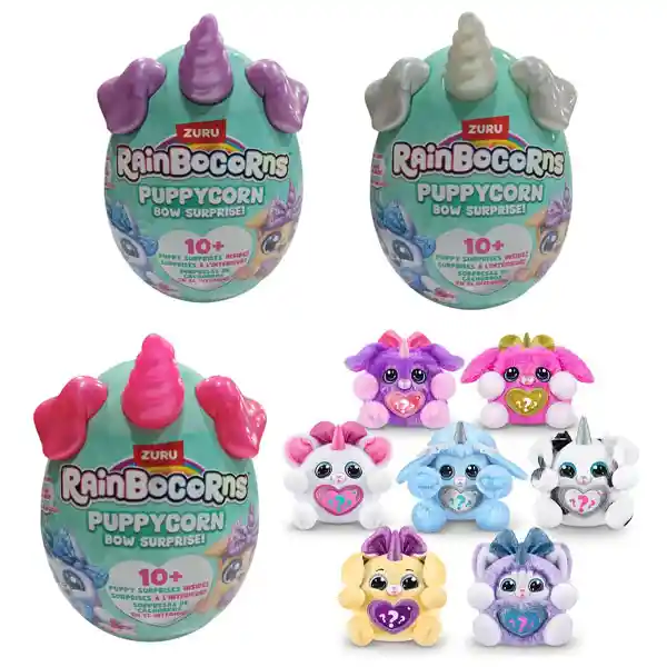 Huevo Sorpresa Puppycorn Rainbocorns - Rosado