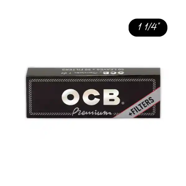 Premium 1 1/4" Ocb Papelillos + Filtros