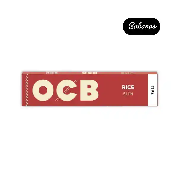 Papelillos De Arroz Ocb Rice Slim + Tips