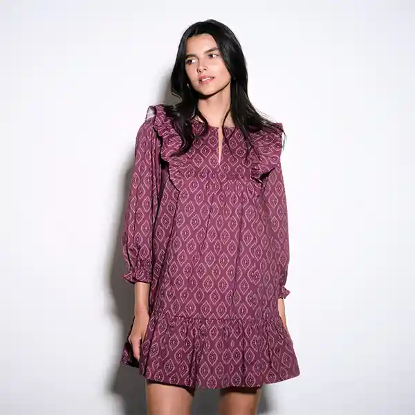 Vestido Solsticio Viena S Morado