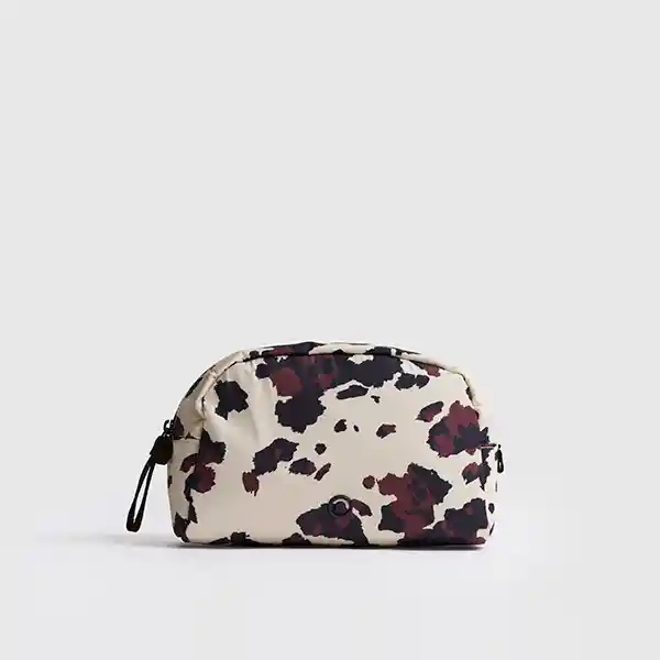 Estuche Street Nylon Animal Print Blanco