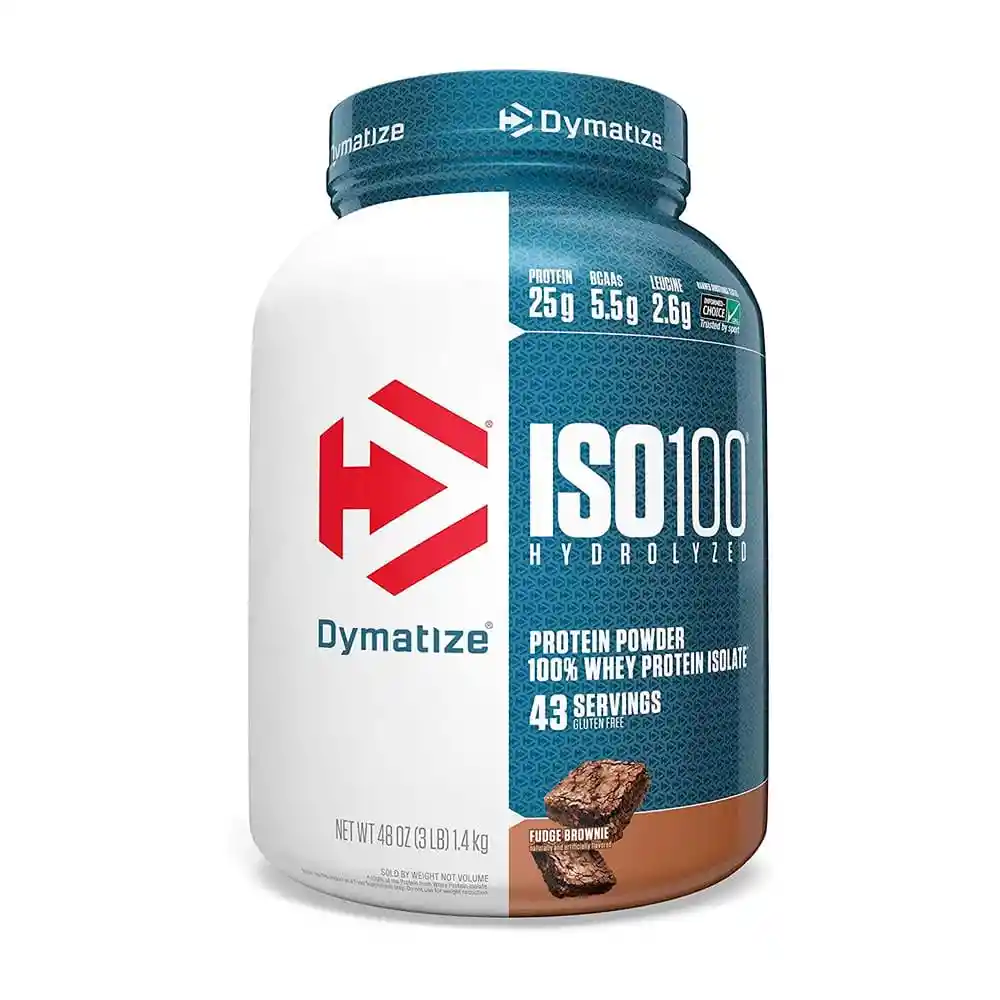 Dymatize Iso 100 (3 Lb) Fudge Brownie
