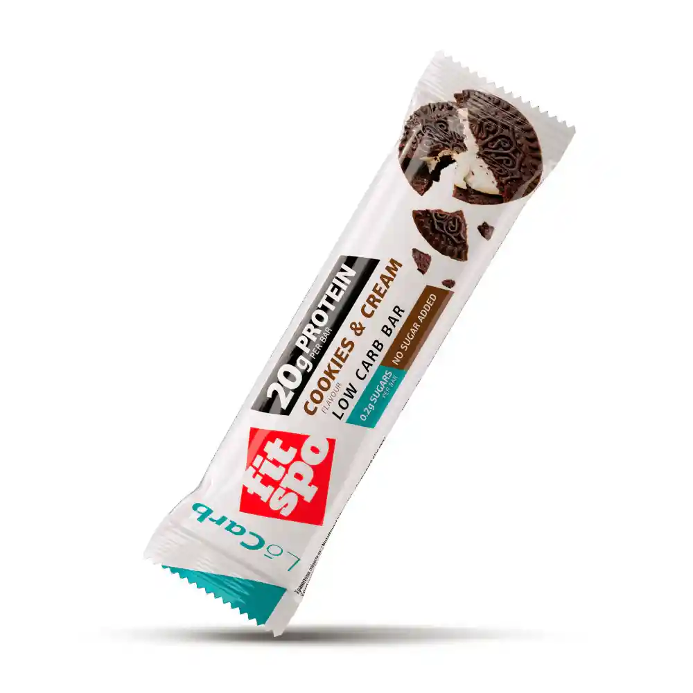 Fitspo Locarb Protein Bar (unidad) Cookies And Cream