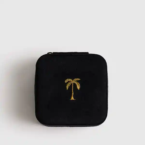 Joyero Bordado Negro