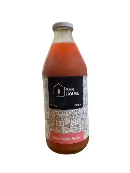 Pisco Sour Frutilla Menta Bar House