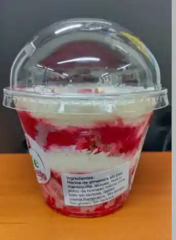 Torta En Vaso Red Velvet Keto