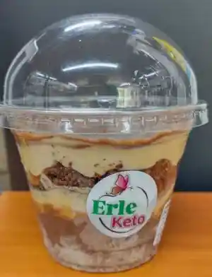 Torta En Vaso Manjar Chocolate Keto