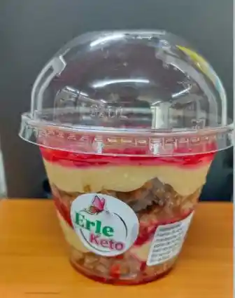 Torta En Vaso Caluga De Nuez Keto